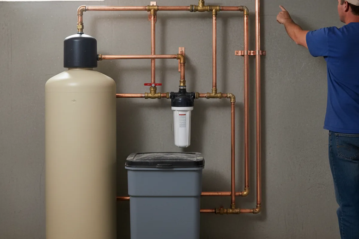 Whole-house water treatment system installed in Easton
